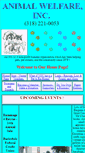 Mobile Screenshot of animalwelfareinc.org